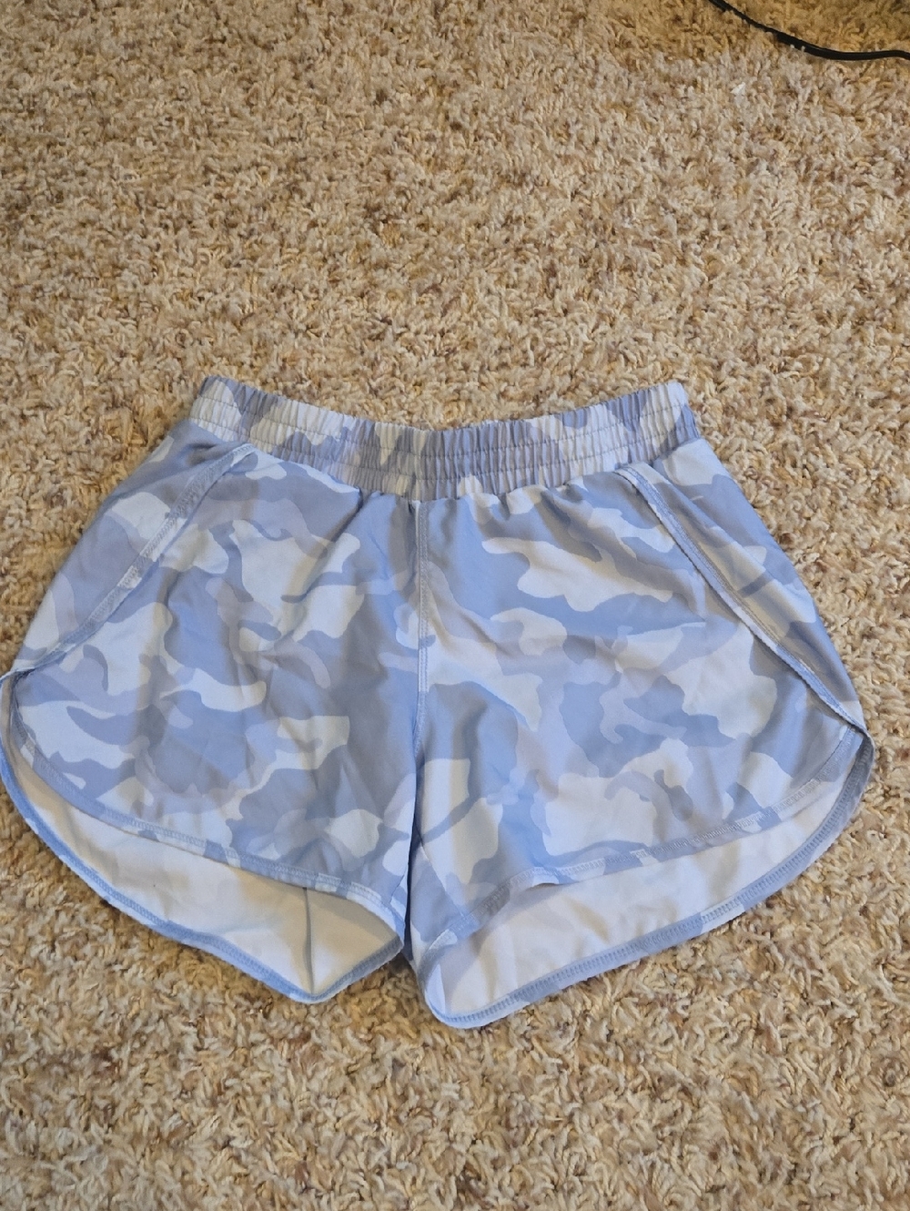 all in motion Light Blue Camo Athletic Shorts